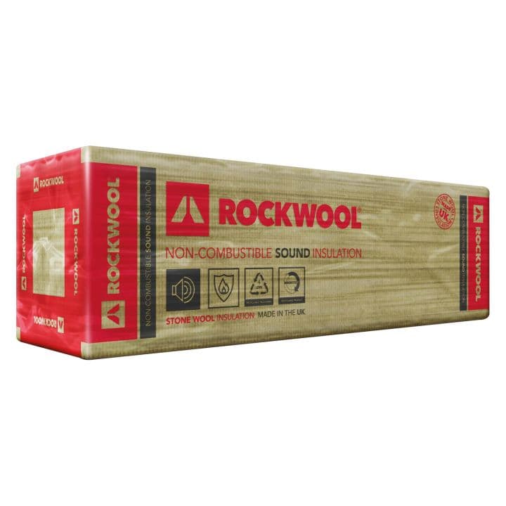 Rockwool Sound Insulation Slab 1200 x 400 x 100mm