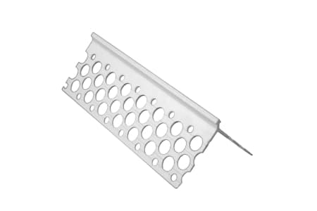 15mm White PVC Angle Bead