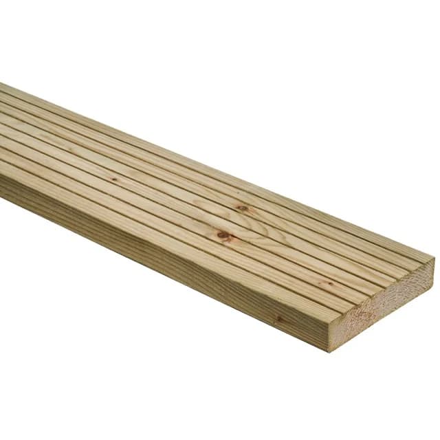 Treated Decking Board 150mm x 32mm x 2.4m