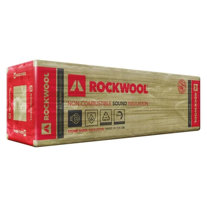 Rockwool Sound Insulation Slab 1200 x 600 x 50mm